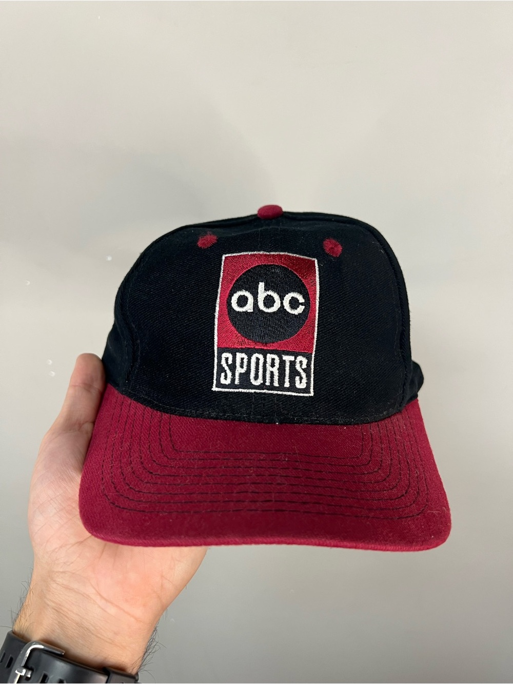 Vintage ABC Sports Snapback Hat